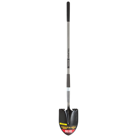 Truper 48 in L Round Point Shovel, Steel PRL-ST